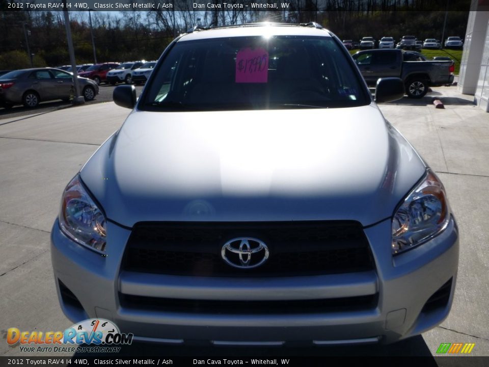 2012 Toyota RAV4 I4 4WD Classic Silver Metallic / Ash Photo #12
