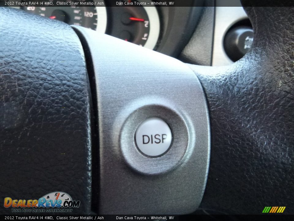 2012 Toyota RAV4 I4 4WD Classic Silver Metallic / Ash Photo #20