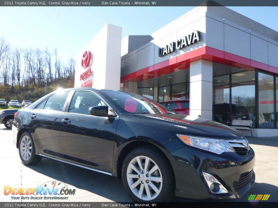 2012 Toyota Camry XLE Cosmic Gray Mica / Ivory Photo #1