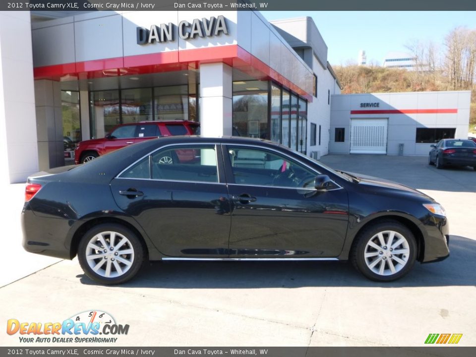2012 Toyota Camry XLE Cosmic Gray Mica / Ivory Photo #3