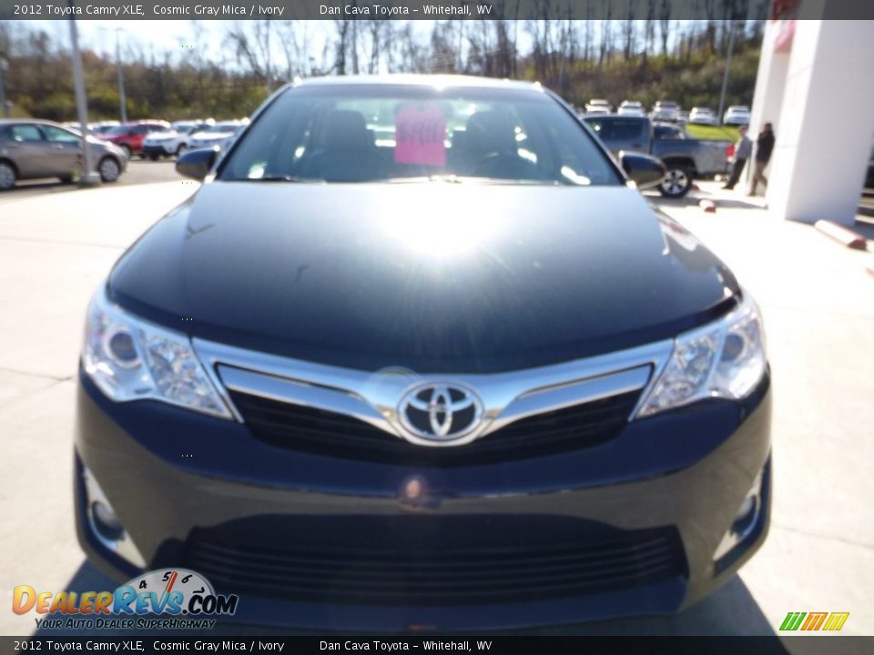 2012 Toyota Camry XLE Cosmic Gray Mica / Ivory Photo #12