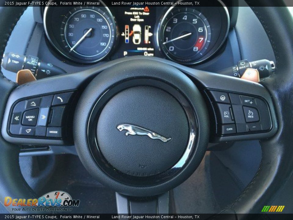 Controls of 2015 Jaguar F-TYPE S Coupe Photo #14