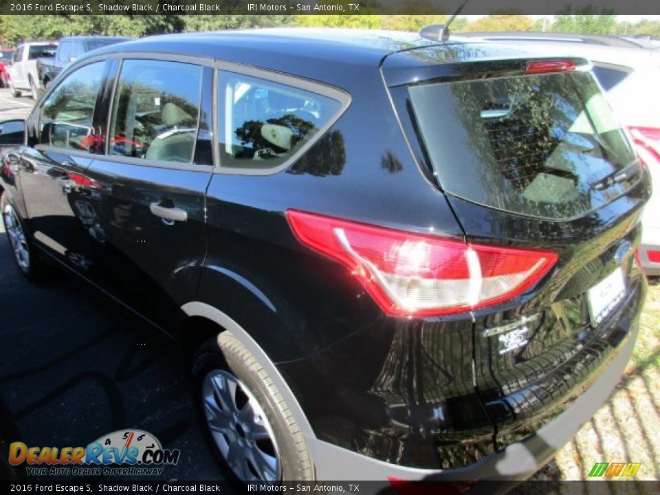 2016 Ford Escape S Shadow Black / Charcoal Black Photo #4