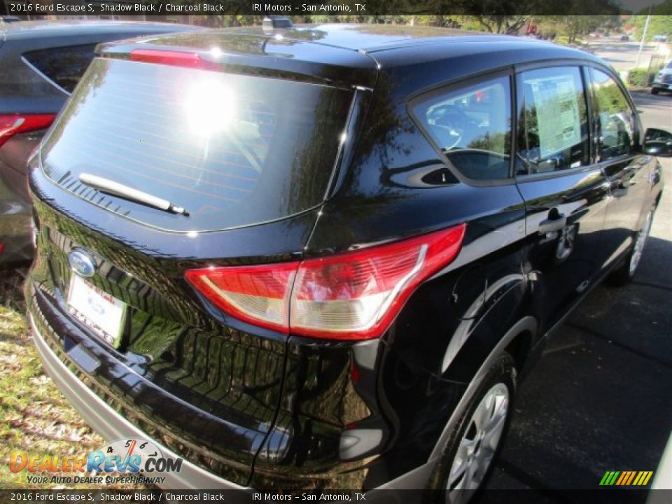 2016 Ford Escape S Shadow Black / Charcoal Black Photo #6
