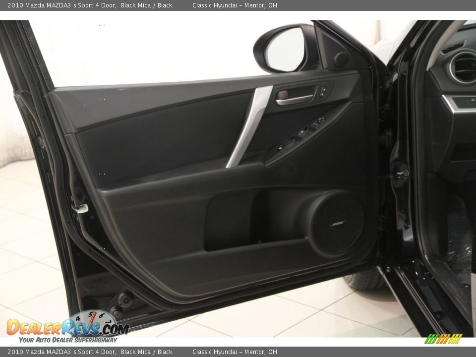 2010 Mazda MAZDA3 s Sport 4 Door Black Mica / Black Photo #4