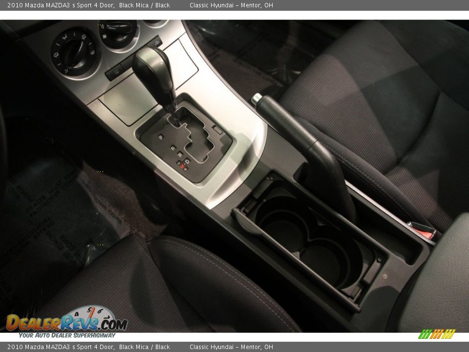 2010 Mazda MAZDA3 s Sport 4 Door Black Mica / Black Photo #11