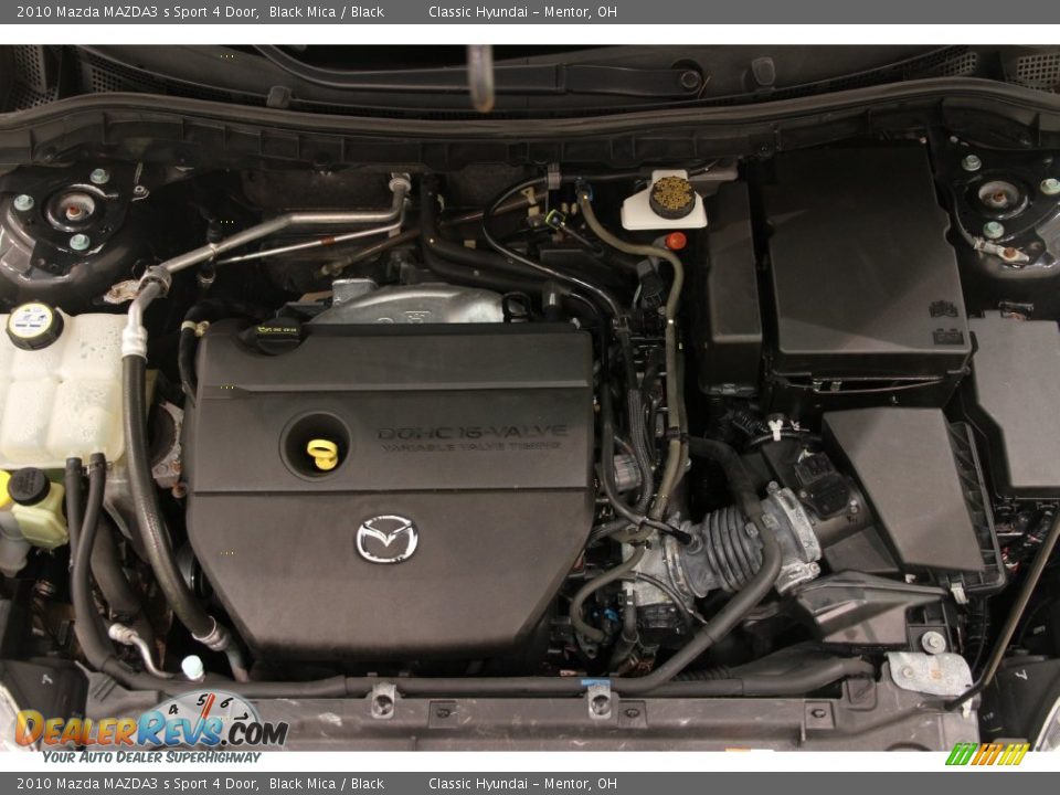 2010 Mazda MAZDA3 s Sport 4 Door Black Mica / Black Photo #16
