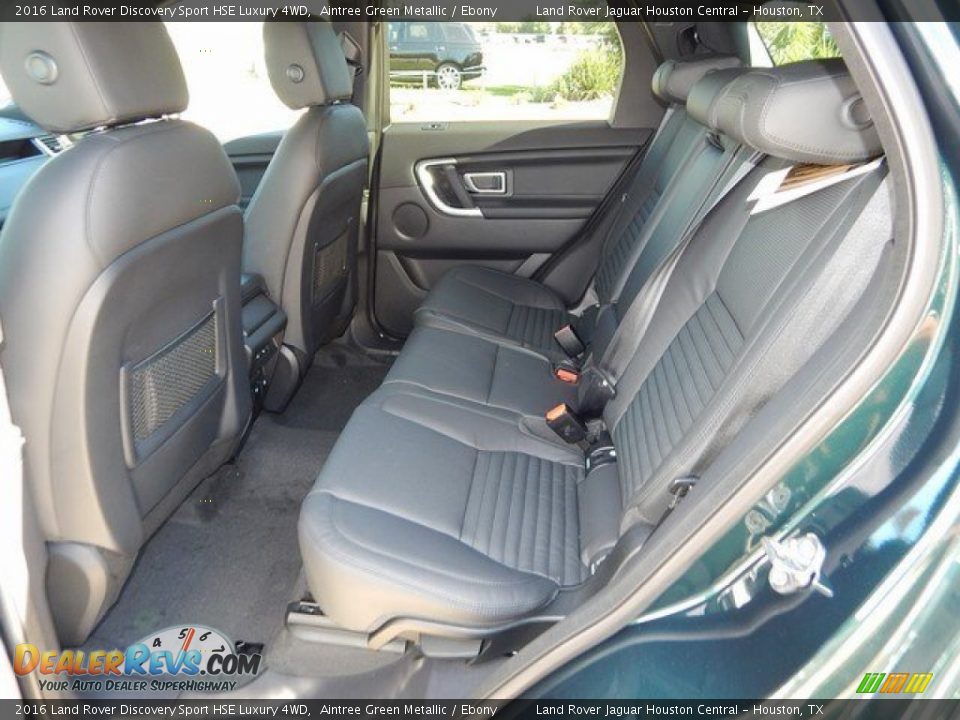Rear Seat of 2016 Land Rover Discovery Sport HSE Luxury 4WD Photo #13