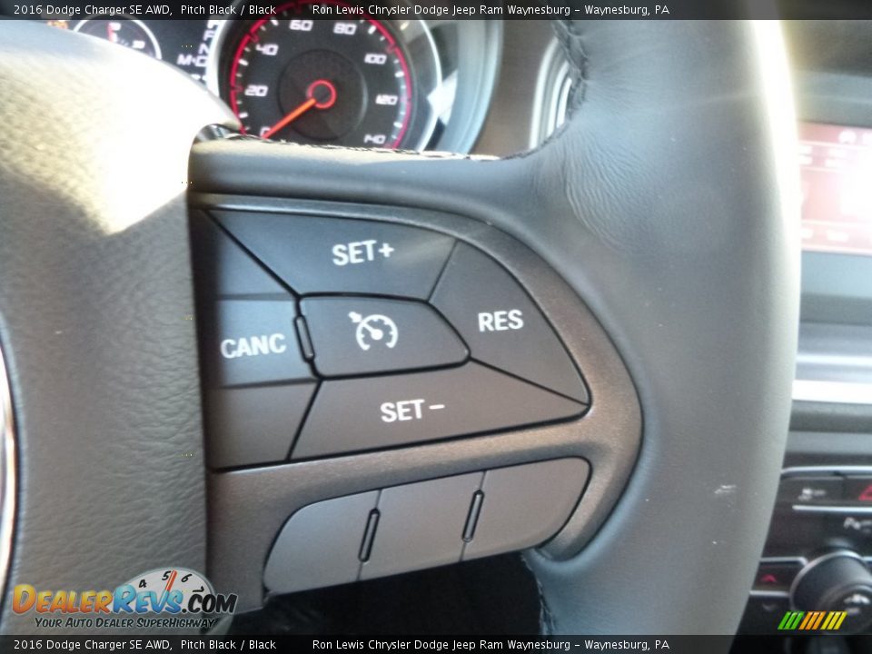 Controls of 2016 Dodge Charger SE AWD Photo #18