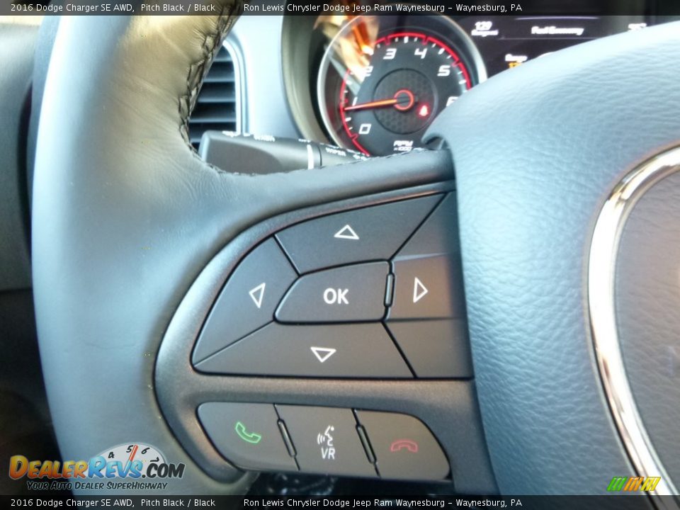 Controls of 2016 Dodge Charger SE AWD Photo #19