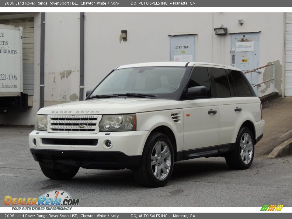 2006 Land Rover Range Rover Sport HSE Chawton White / Ivory Photo #2