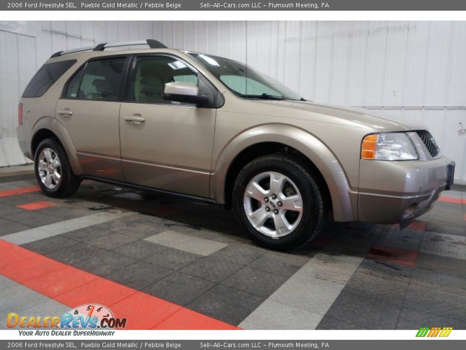 2006 Ford Freestyle SEL Pueblo Gold Metallic / Pebble Beige Photo #6