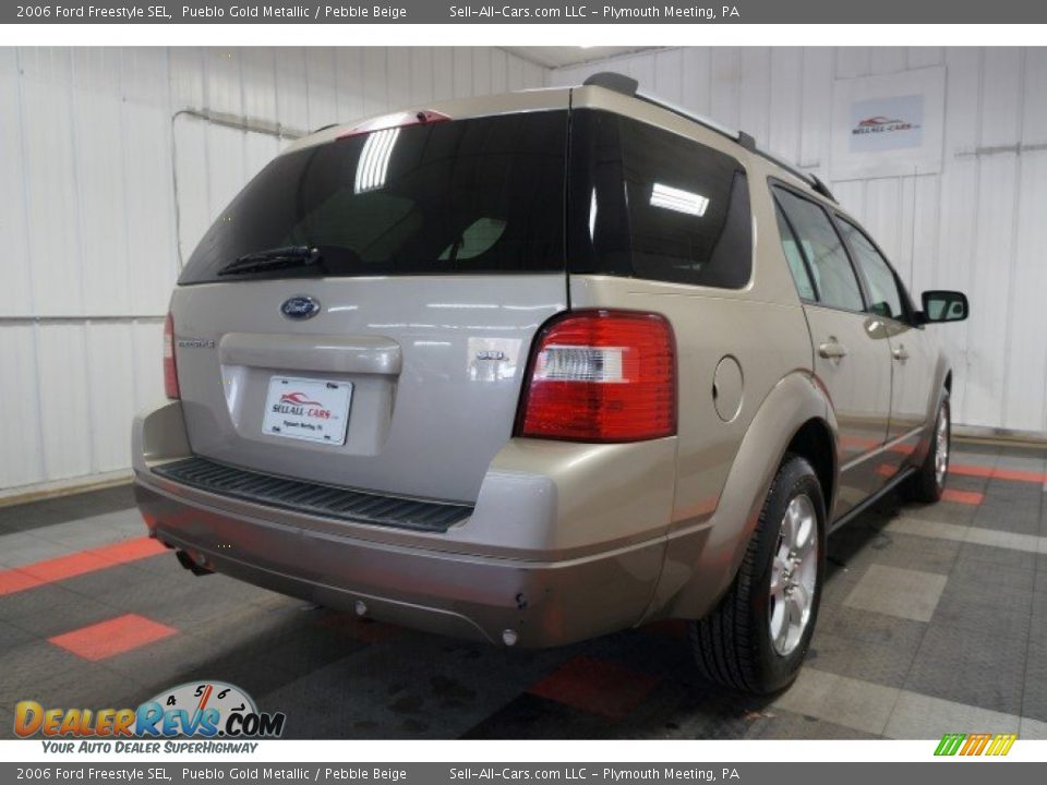 2006 Ford Freestyle SEL Pueblo Gold Metallic / Pebble Beige Photo #8