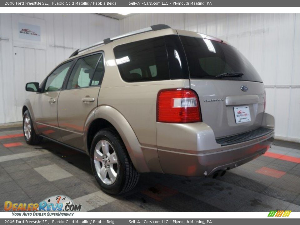 2006 Ford Freestyle SEL Pueblo Gold Metallic / Pebble Beige Photo #10