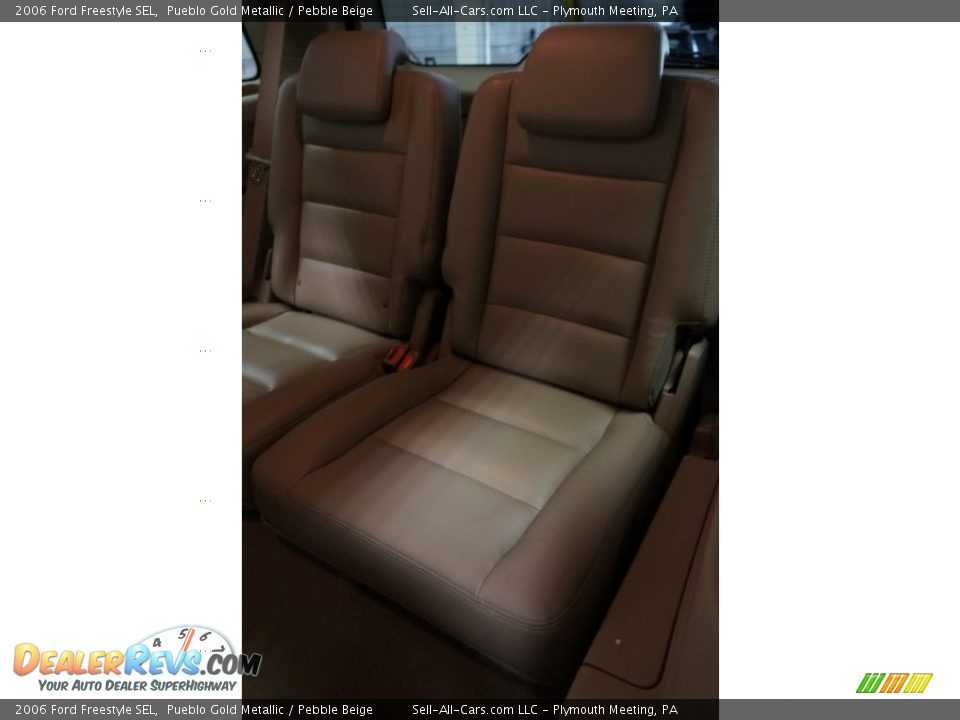2006 Ford Freestyle SEL Pueblo Gold Metallic / Pebble Beige Photo #23