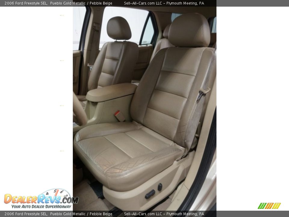 2006 Ford Freestyle SEL Pueblo Gold Metallic / Pebble Beige Photo #25