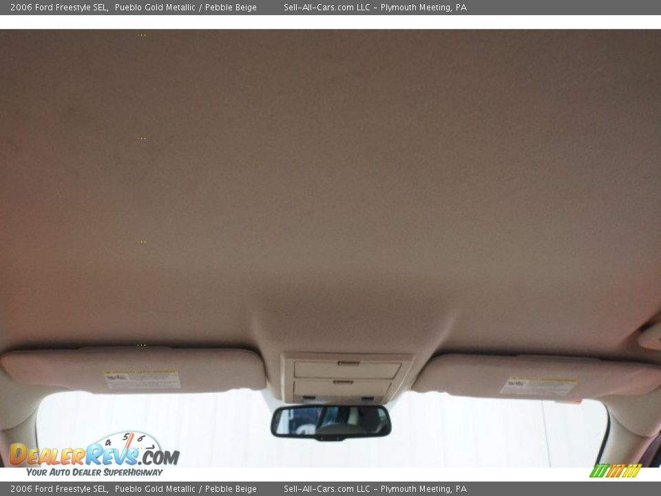 2006 Ford Freestyle SEL Pueblo Gold Metallic / Pebble Beige Photo #27