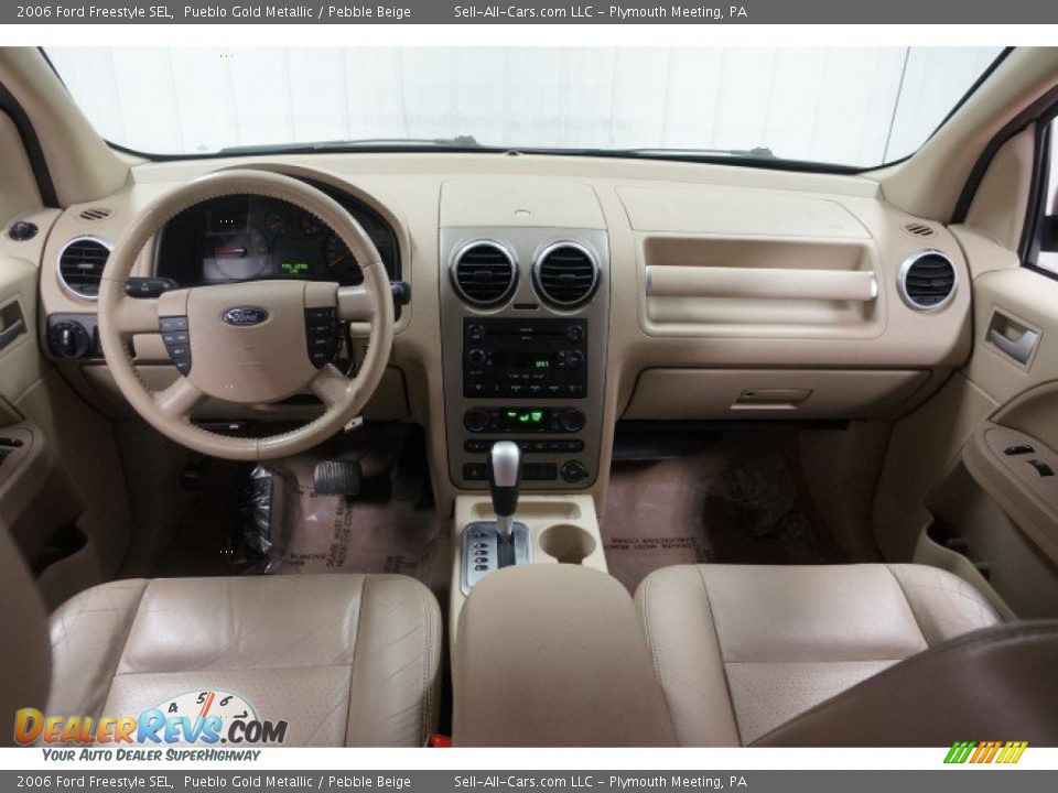 2006 Ford Freestyle SEL Pueblo Gold Metallic / Pebble Beige Photo #28