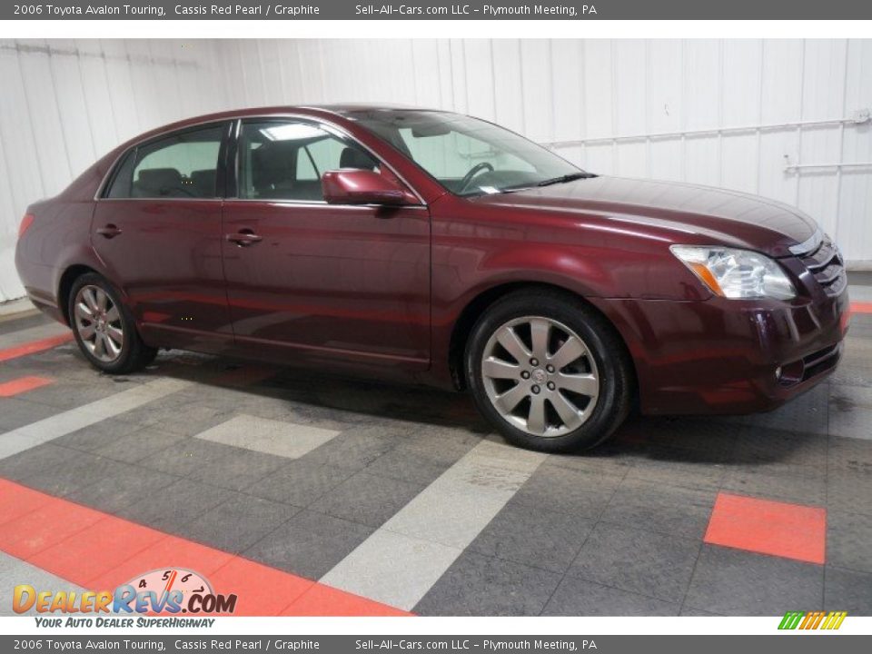 2006 Toyota Avalon Touring Cassis Red Pearl / Graphite Photo #6