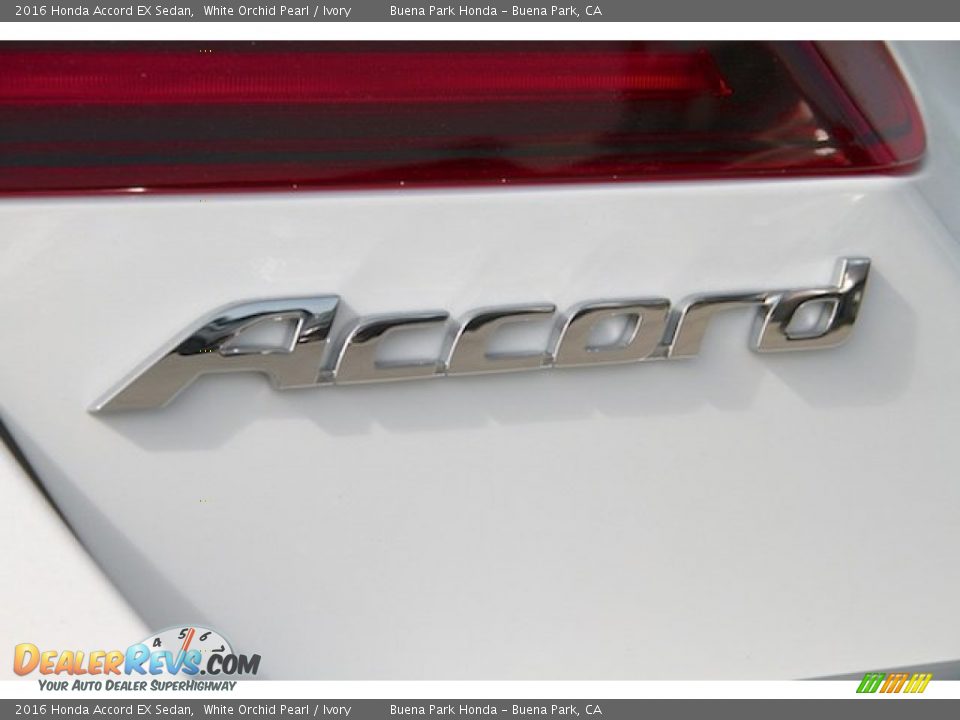 2016 Honda Accord EX Sedan White Orchid Pearl / Ivory Photo #3
