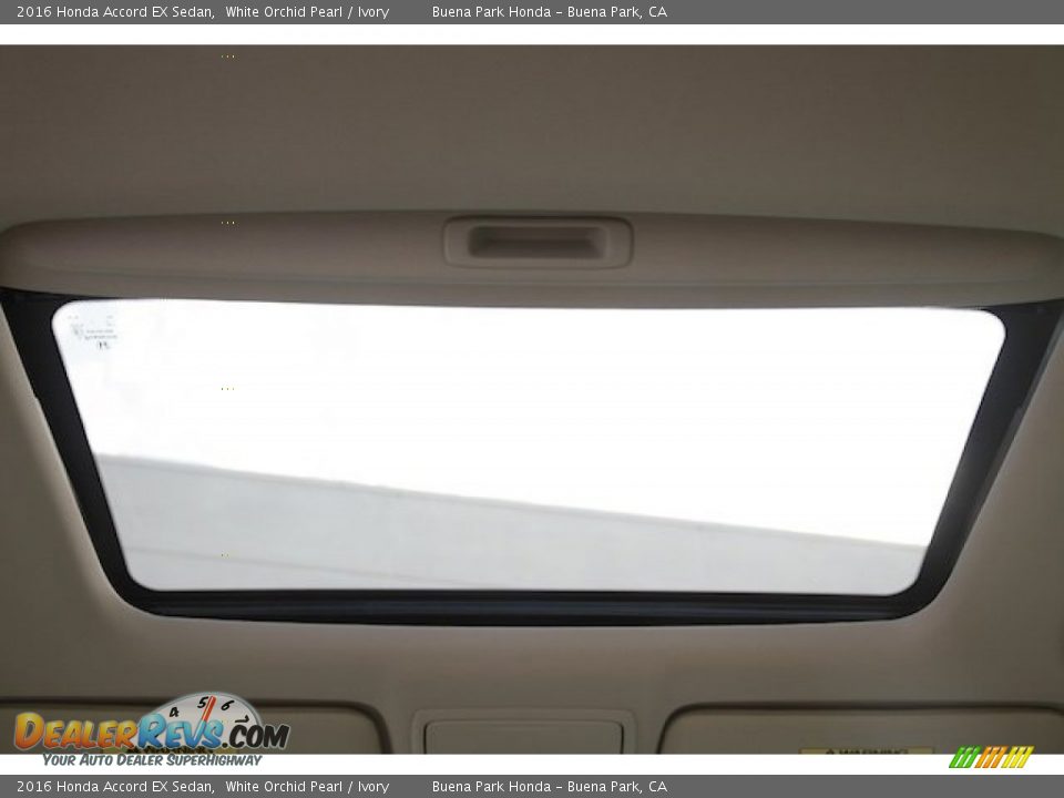 2016 Honda Accord EX Sedan White Orchid Pearl / Ivory Photo #14