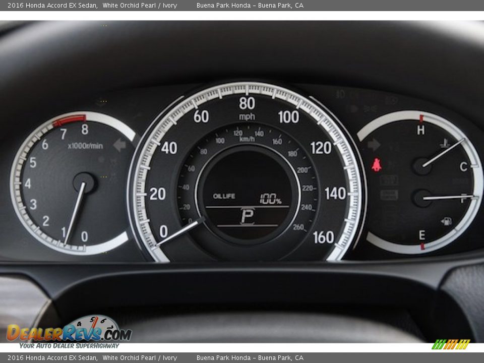 2016 Honda Accord EX Sedan White Orchid Pearl / Ivory Photo #18