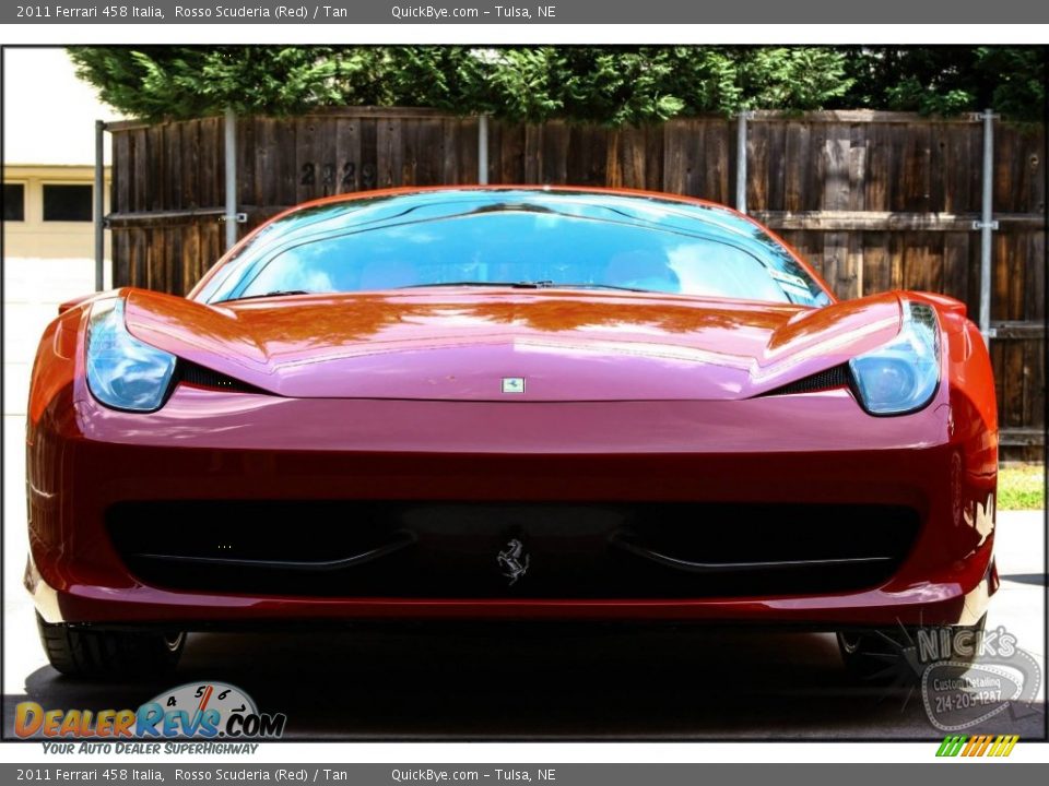 2011 Ferrari 458 Italia Rosso Scuderia (Red) / Tan Photo #1