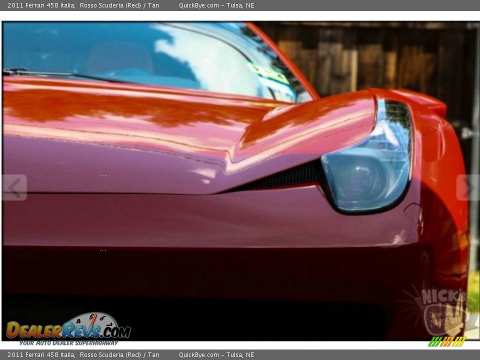 2011 Ferrari 458 Italia Rosso Scuderia (Red) / Tan Photo #5