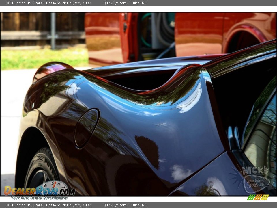 2011 Ferrari 458 Italia Rosso Scuderia (Red) / Tan Photo #10