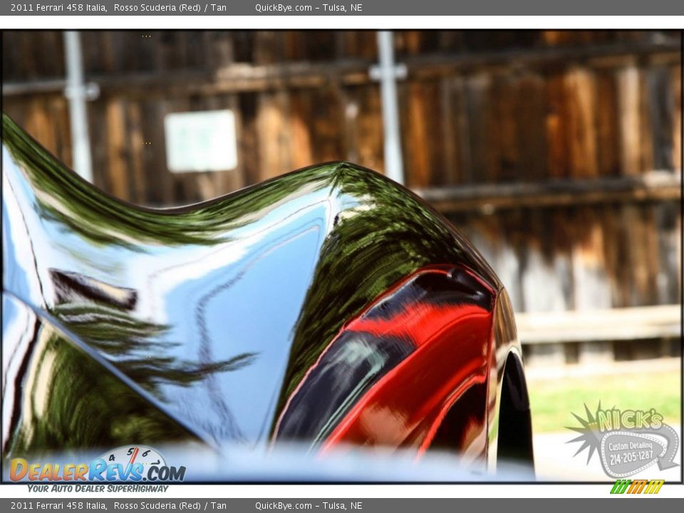 2011 Ferrari 458 Italia Rosso Scuderia (Red) / Tan Photo #13