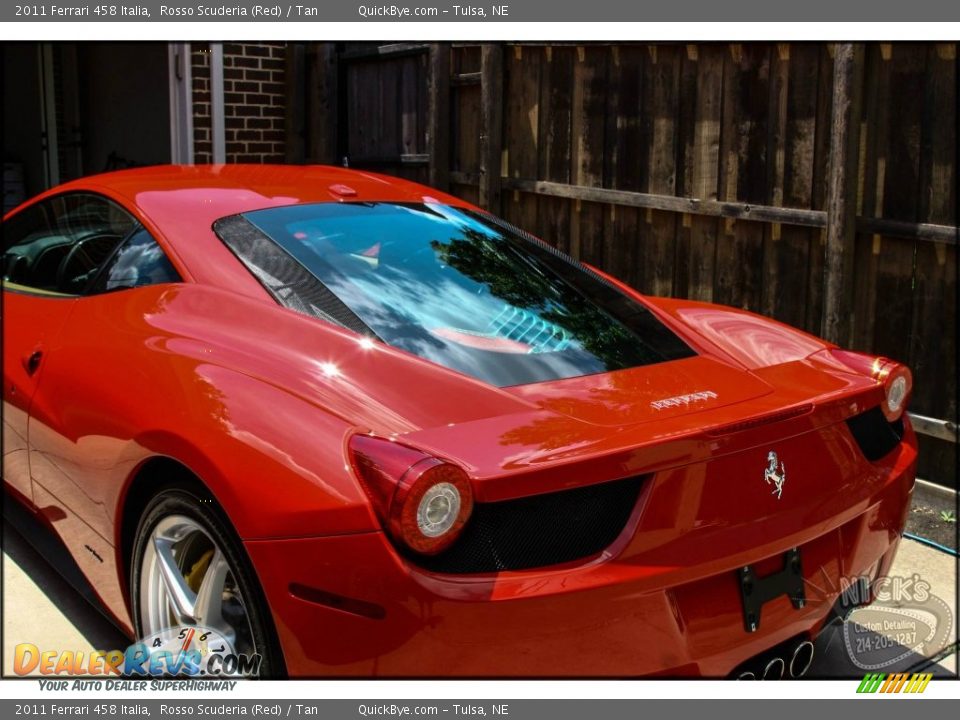 2011 Ferrari 458 Italia Rosso Scuderia (Red) / Tan Photo #14