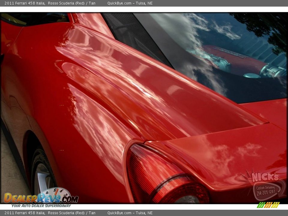 2011 Ferrari 458 Italia Rosso Scuderia (Red) / Tan Photo #15