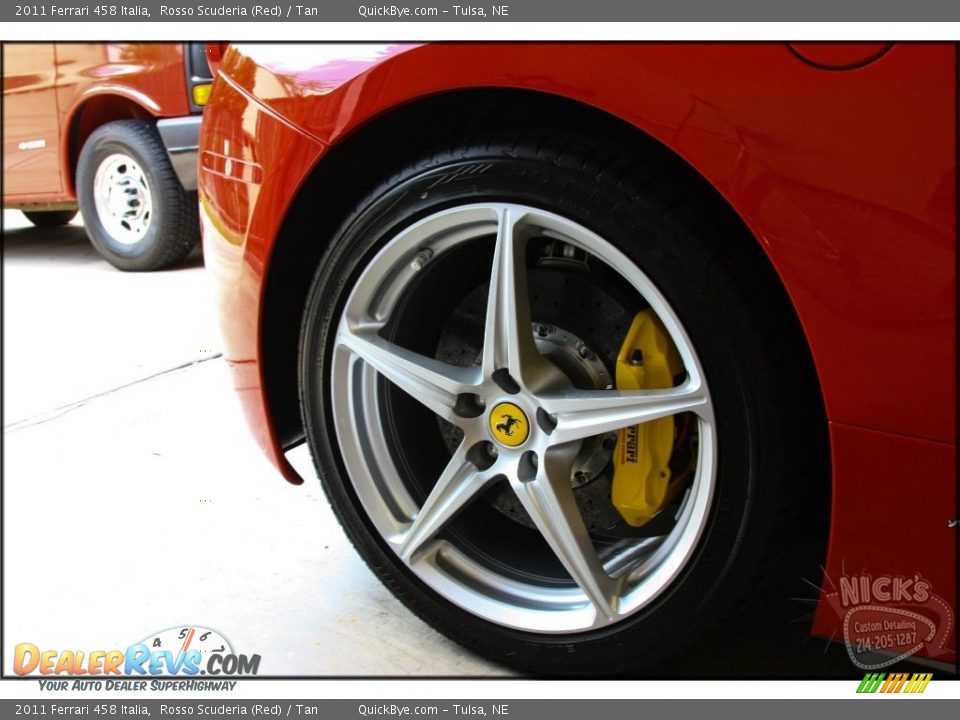 2011 Ferrari 458 Italia Rosso Scuderia (Red) / Tan Photo #16