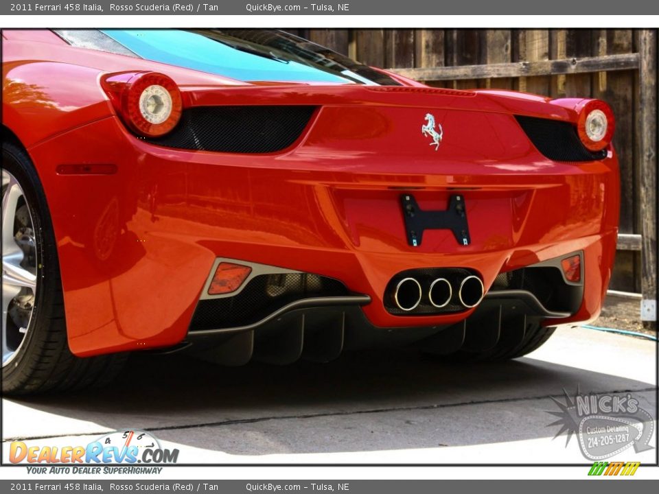2011 Ferrari 458 Italia Rosso Scuderia (Red) / Tan Photo #17