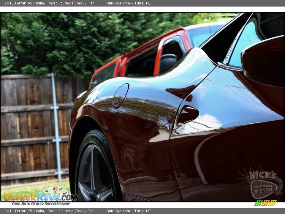 2011 Ferrari 458 Italia Rosso Scuderia (Red) / Tan Photo #18