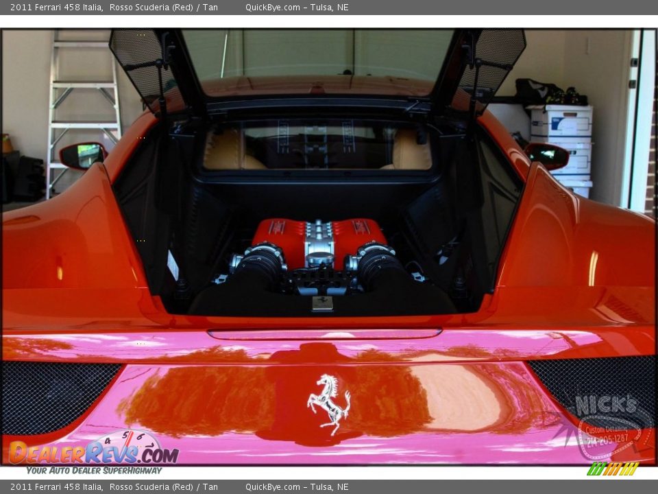 2011 Ferrari 458 Italia Rosso Scuderia (Red) / Tan Photo #19