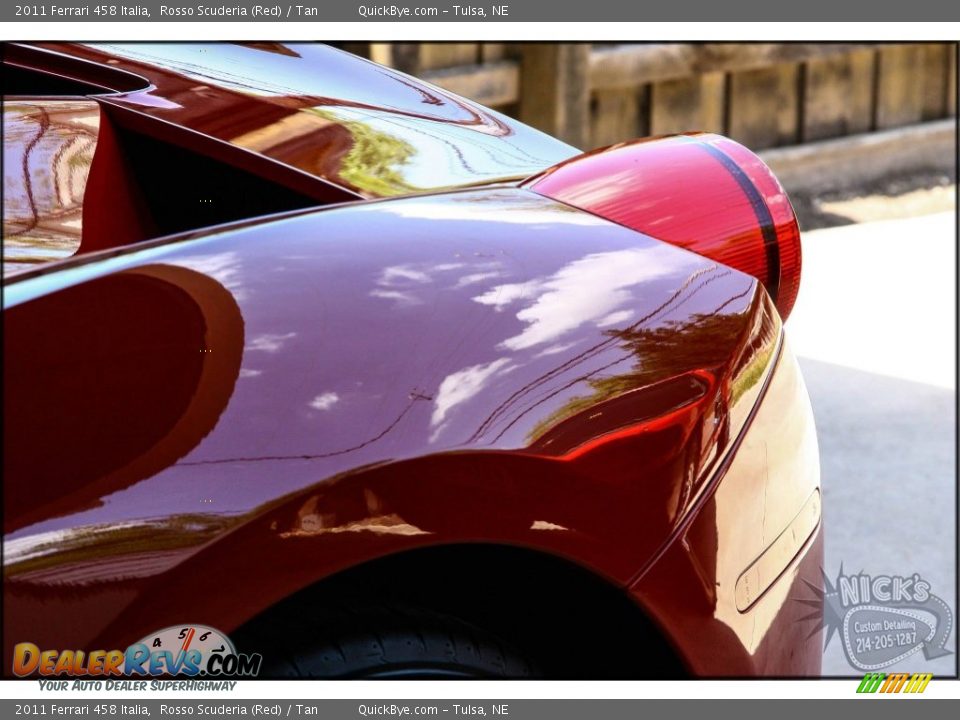 2011 Ferrari 458 Italia Rosso Scuderia (Red) / Tan Photo #21