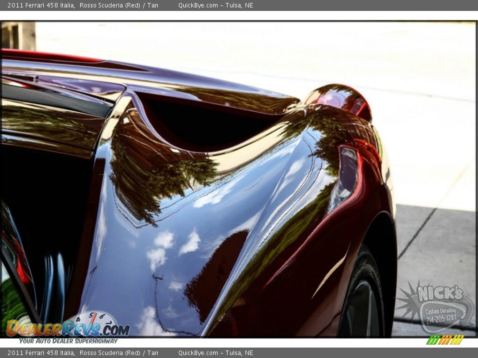 2011 Ferrari 458 Italia Rosso Scuderia (Red) / Tan Photo #22