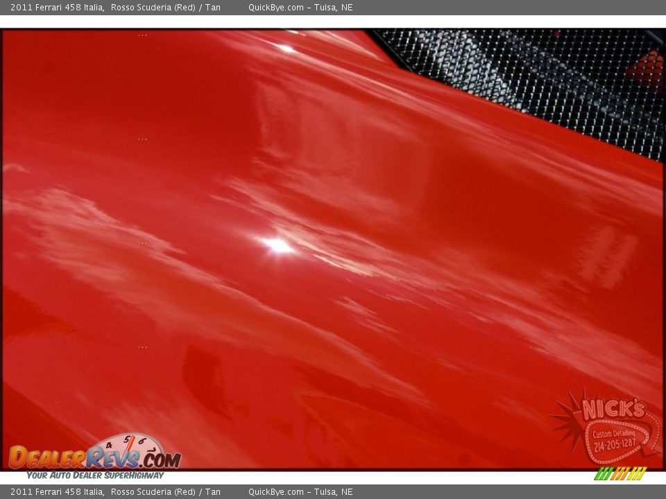 2011 Ferrari 458 Italia Rosso Scuderia (Red) / Tan Photo #25