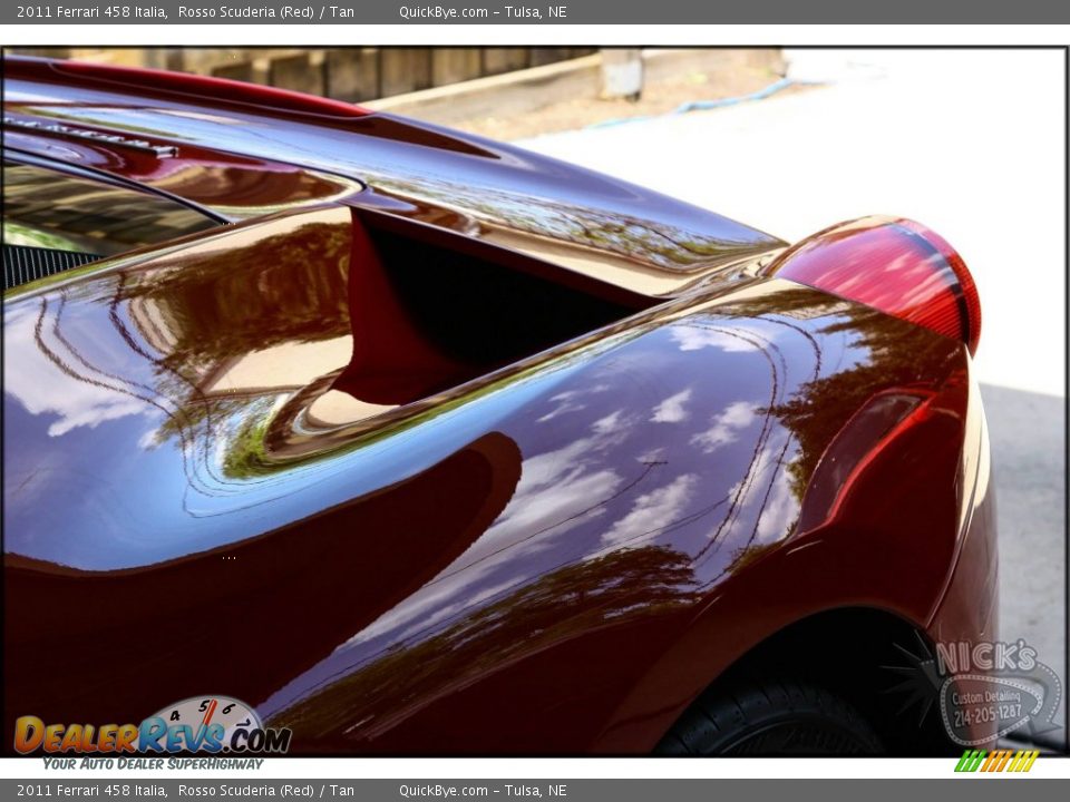 2011 Ferrari 458 Italia Rosso Scuderia (Red) / Tan Photo #26