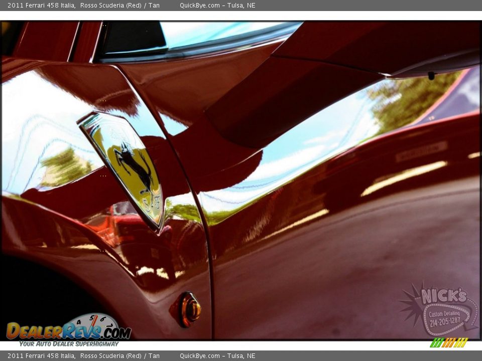 2011 Ferrari 458 Italia Rosso Scuderia (Red) / Tan Photo #27