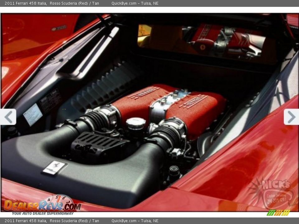 2011 Ferrari 458 Italia Rosso Scuderia (Red) / Tan Photo #30