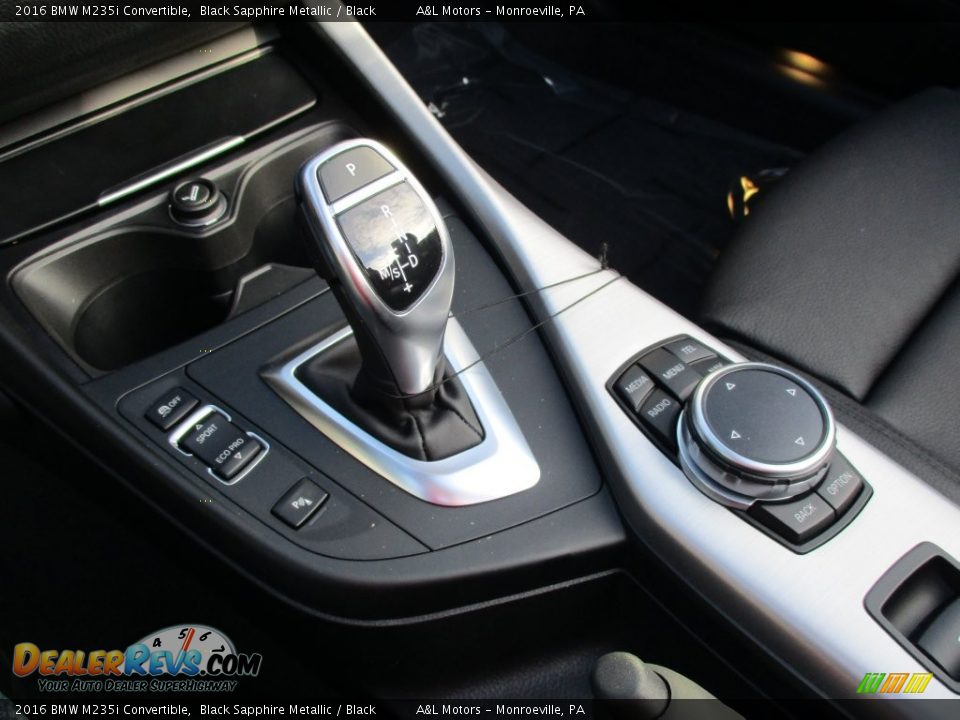 2016 BMW M235i Convertible Black Sapphire Metallic / Black Photo #15