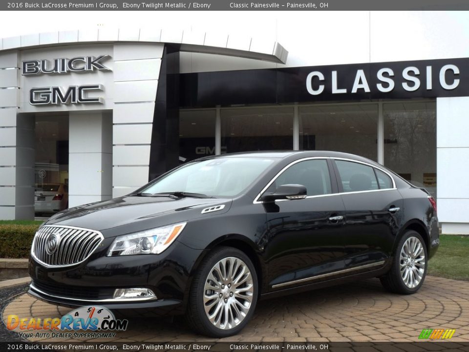 2016 Buick LaCrosse Premium I Group Ebony Twilight Metallic / Ebony Photo #1