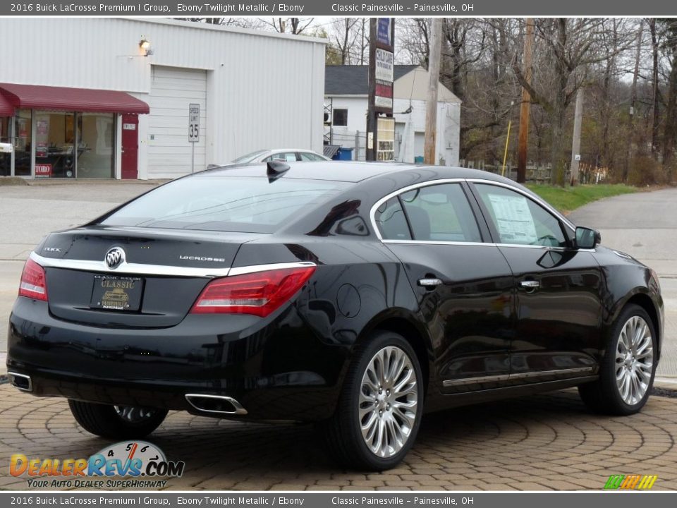 2016 Buick LaCrosse Premium I Group Ebony Twilight Metallic / Ebony Photo #2
