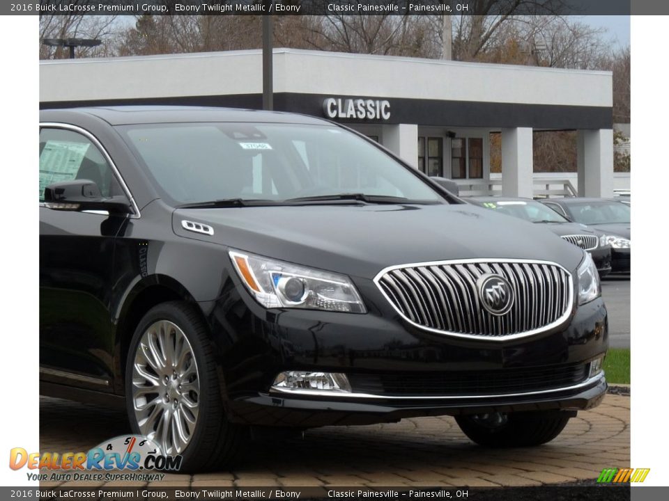 2016 Buick LaCrosse Premium I Group Ebony Twilight Metallic / Ebony Photo #4