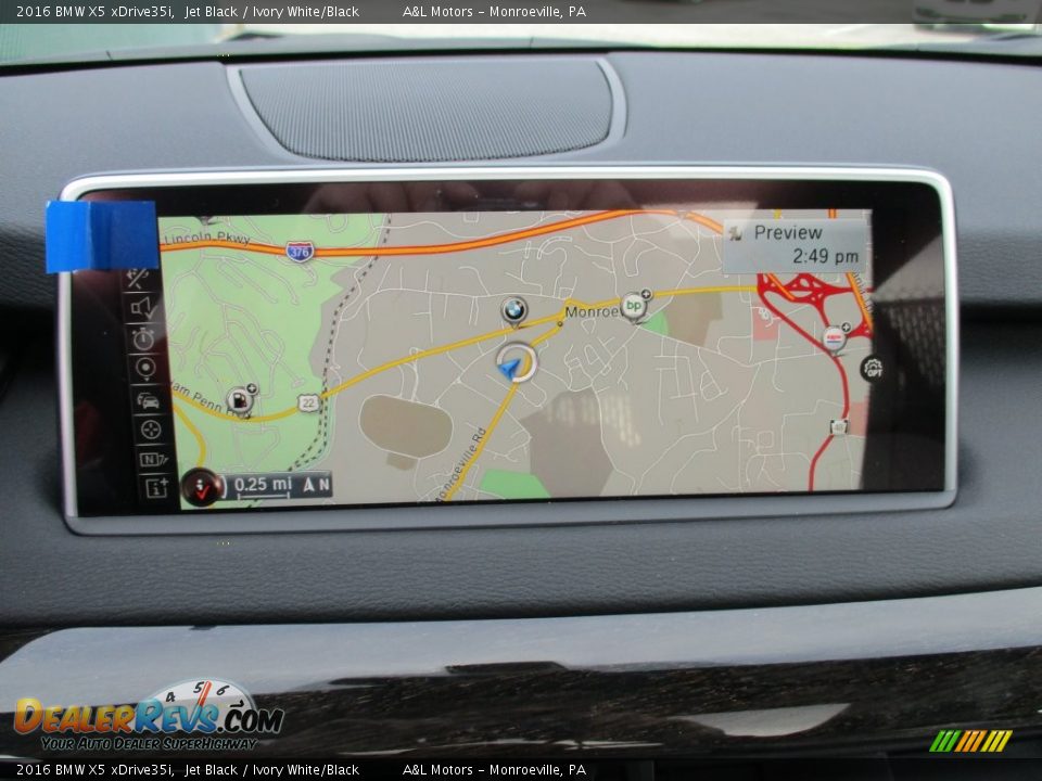 Navigation of 2016 BMW X5 xDrive35i Photo #17