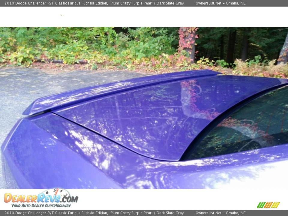 2010 Dodge Challenger R/T Classic Furious Fuchsia Edition Plum Crazy Purple Pearl / Dark Slate Gray Photo #31