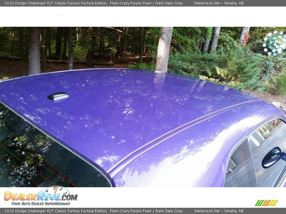 2010 Dodge Challenger R/T Classic Furious Fuchsia Edition Plum Crazy Purple Pearl / Dark Slate Gray Photo #33