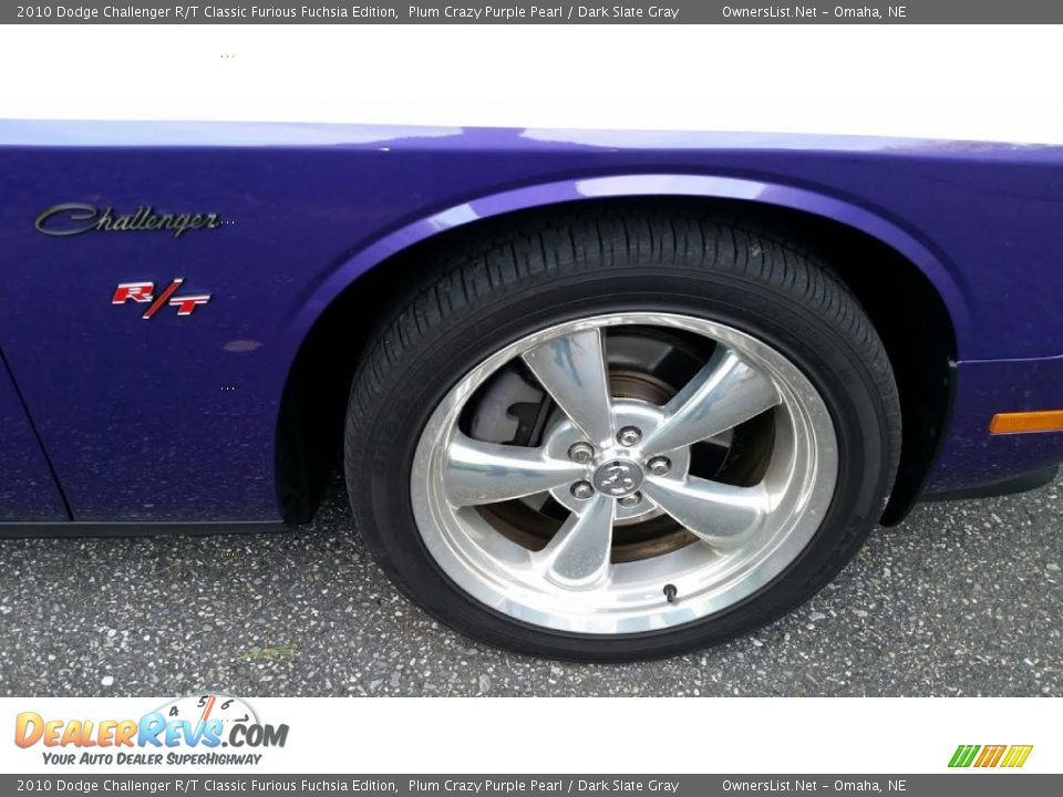 2010 Dodge Challenger R/T Classic Furious Fuchsia Edition Plum Crazy Purple Pearl / Dark Slate Gray Photo #36